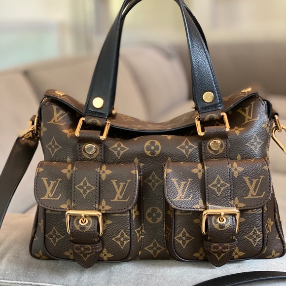Louis Vuitton New Manhattan NM Noir Bag - Picture 2 of 15